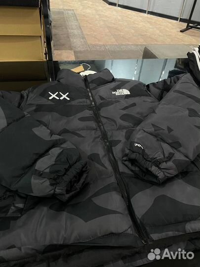 Пуховик TNF 700 x kaws