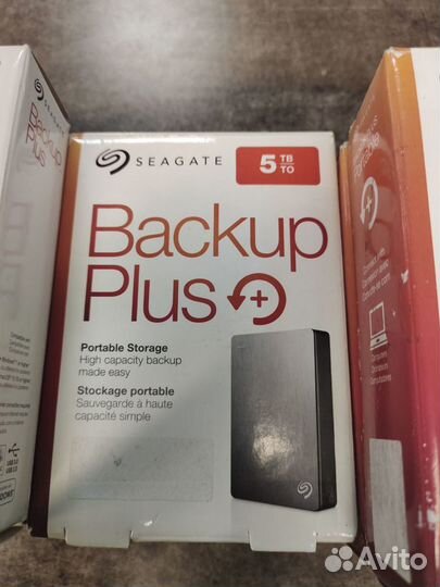 Внешний жесткий диск HDD 5Tb Seagate/WD