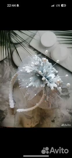 Ободок на новый год