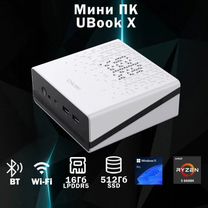 Мини пк Сhuwi UBox Ryzen 5 6600H/660m/16/512