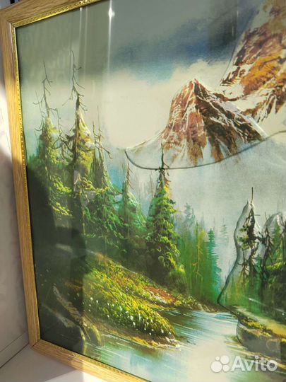 Картина под стеклом новая