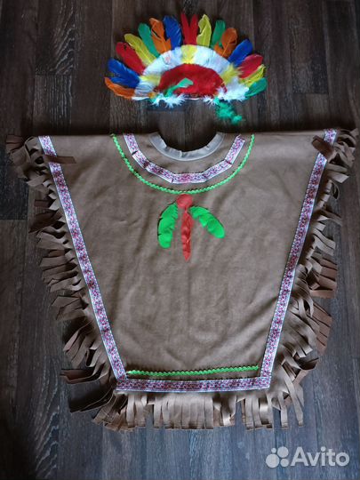 Карнавальный костюм индейца/ковбоя