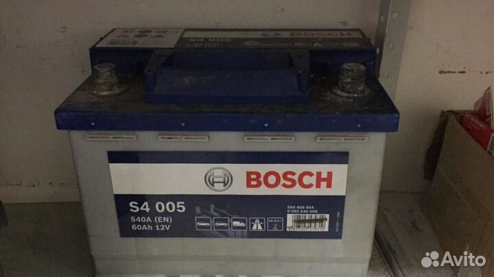 Бу аккумулятор 60Ач Bosch S4 005