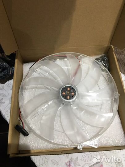 Вентилятор 220мм (крепление 180мм) для корпуса