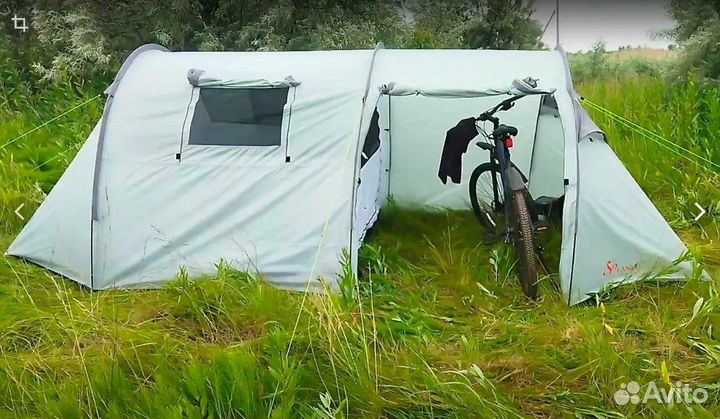 Палатка 4х местная с тамбуром