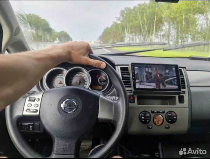Nissan tiida Android teyes штатная магнитола