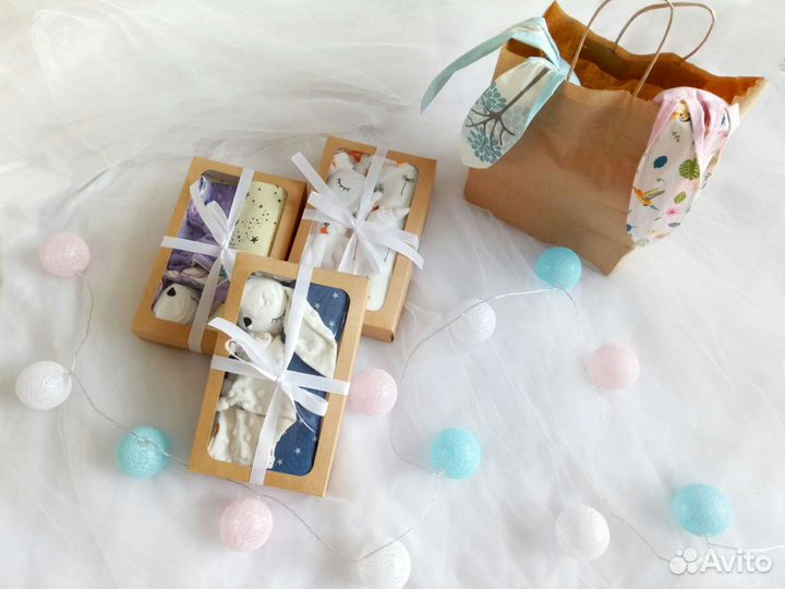 Муслиновая пелёнка + комфортер