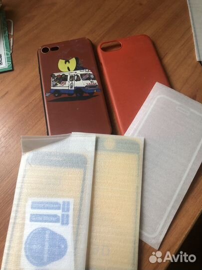 Защитные стекла,и бампера на айфон 7,8