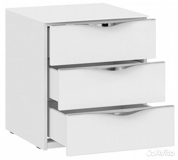 Тумба прикроватная с 3 ящиками Глосс