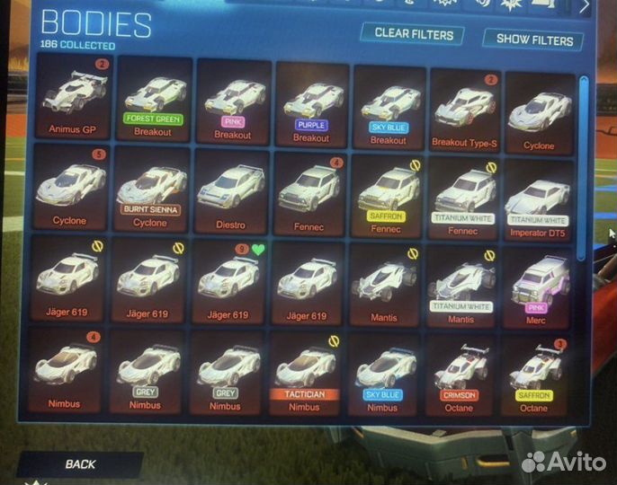 Rocket league ps4 и пк кредиты(cr)