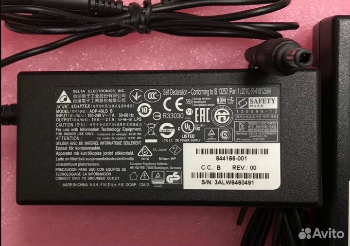 Блок питания ADP-40LD B 19V-2,1A 40W (5,5*2,5 mm)