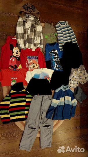 Пакет вещей р.128-134