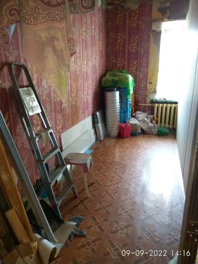 Комната 8 м² в 3-к., 2/2 эт.