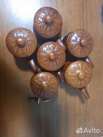 Горшок для запекания (6шт в комплекте)