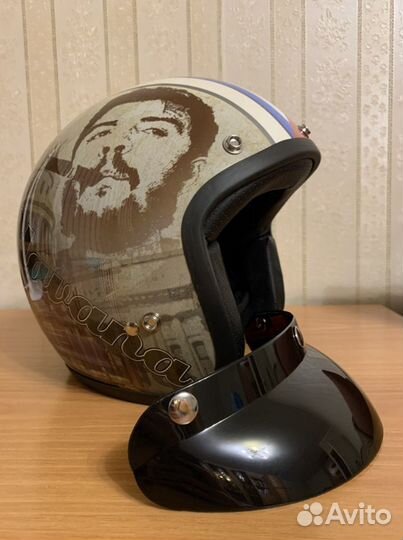 Шлем открытый Origine primo classic Че Гевара