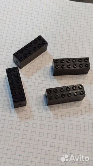 Грузик Lego Technic (73090b weight element black)