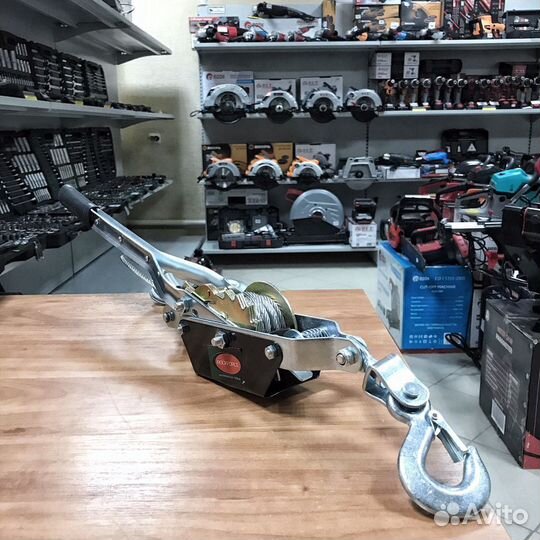 Ручная лебедка 2 тонны