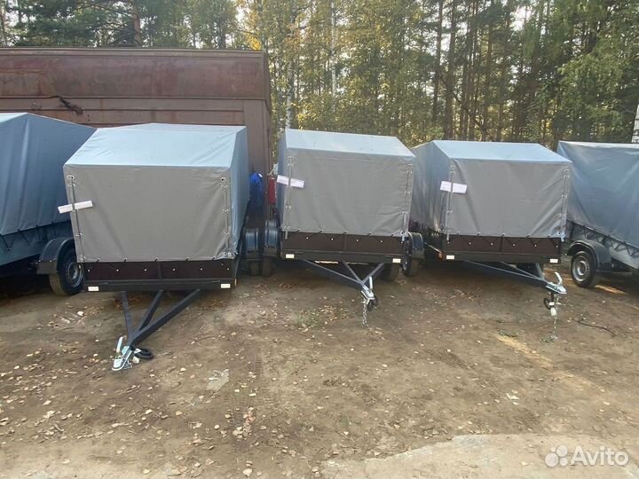 Прицеп легковой одноосный 2.5х1.5 бортовой