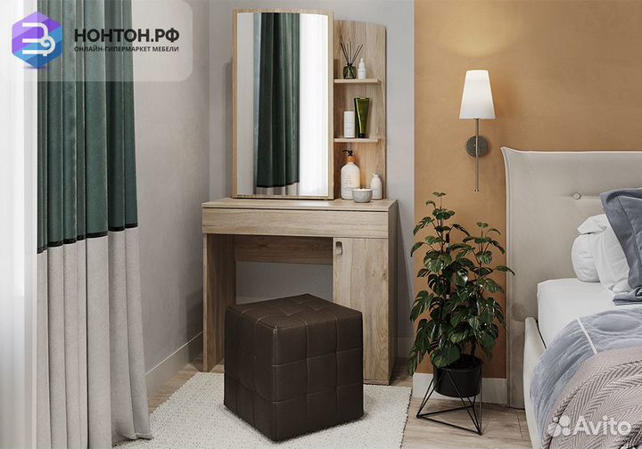 Пуф Рубик шоколад