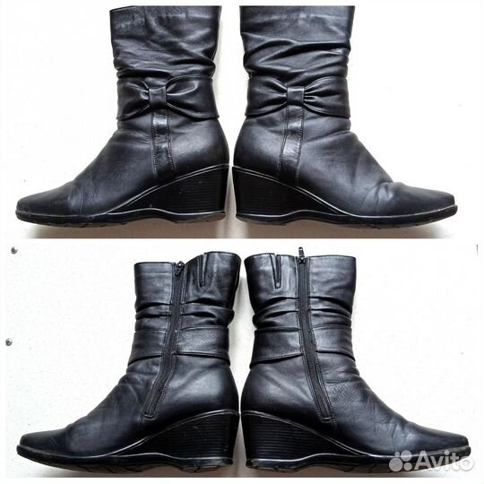 Сапоги женские зимние и осенние р 38