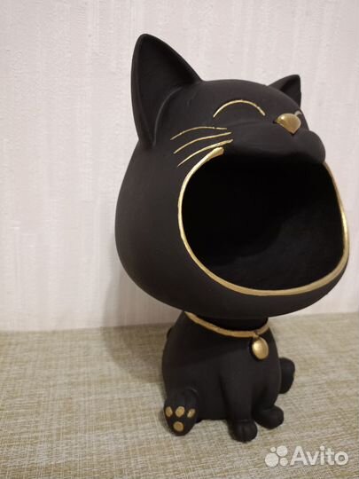 Конфетница ключница органайзер фруктовница котик