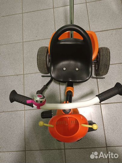 Детский велосипед с ручкой kettler