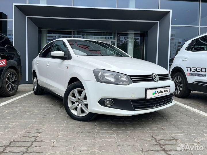 Volkswagen Polo 1.6 AT, 2013, 222 581 км