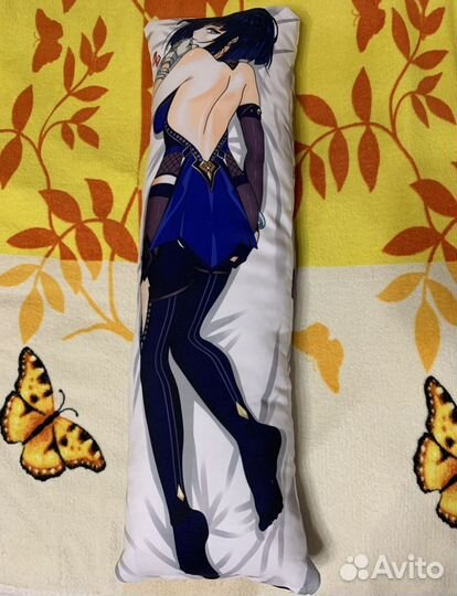 Дакимакура Е Лань (Yelan) Геншин Импакт (Genshin)