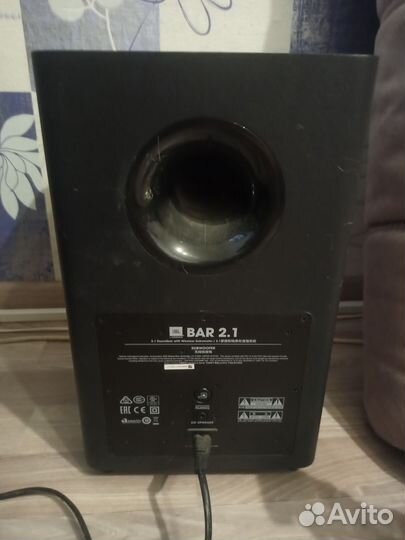 Саундбар jbl bar 2.1