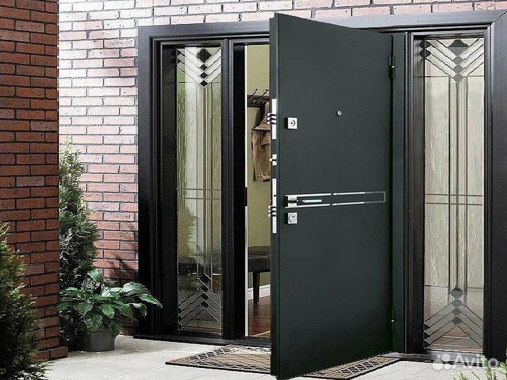 Входные металлические двери новые
