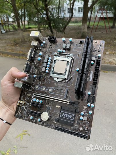 Комплект i7-7700k + B250M pro-vd + 16gb
