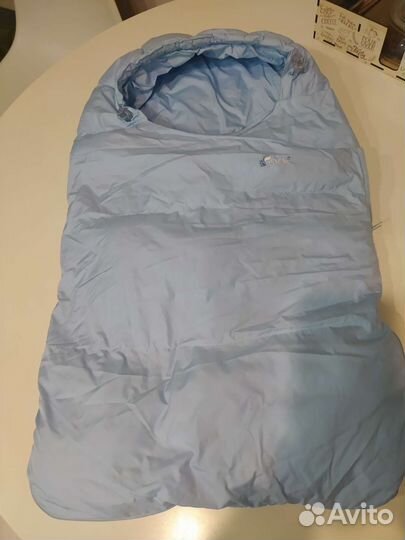 Зимний конверт для новорожденного