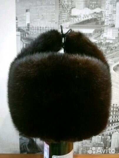 Мужская,норковая шапка