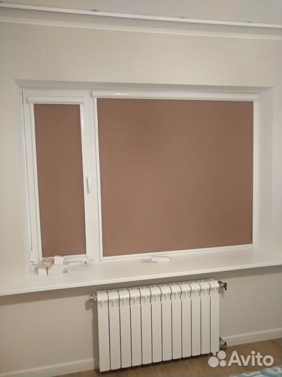 Рулонные шторы с ручным управлением