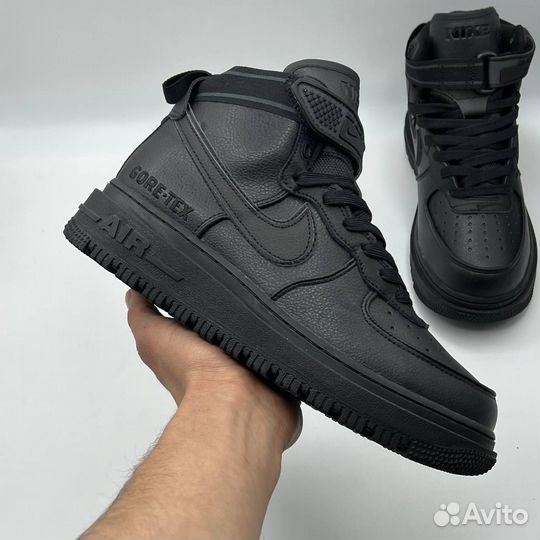 Кроссовки Nike Air Force 1 Gore-Tex Кожа зимние