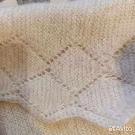 Платок шаль СССР пуховый шерсть