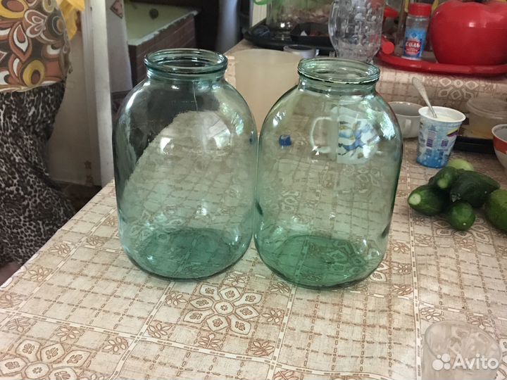 Банка стекло 3 литра