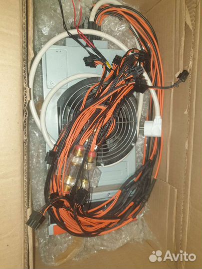 Серверный блок питания для майнинга на видеокартах