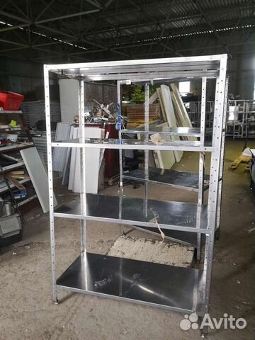 Стеллаж нержавейка