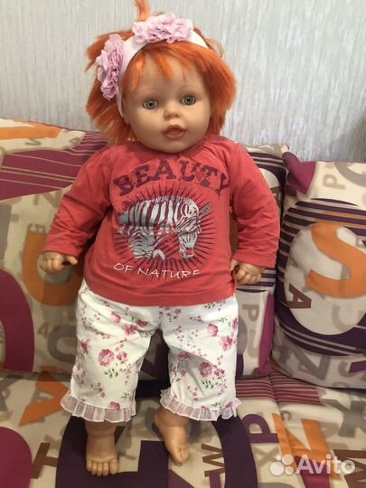 Кукла мягконабивная 64 см