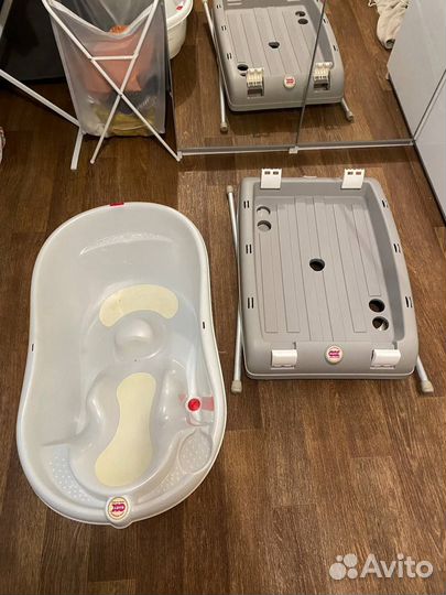 Детская ванночка Ok Baby для купания с подставкой