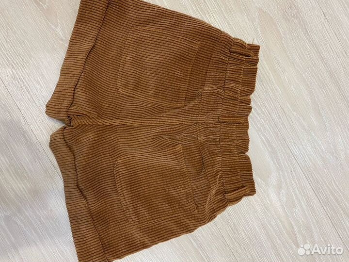 Шорты вельветовые для девочек Zara