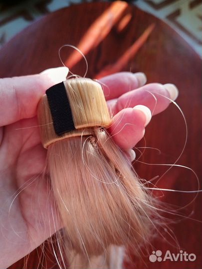 Хвост из волос