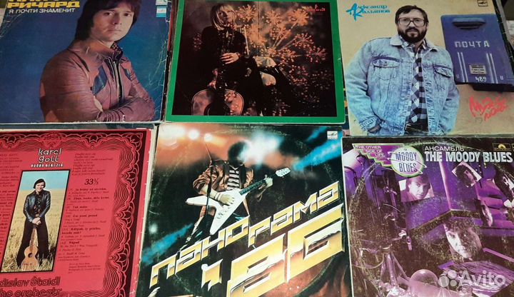 Разные виниловые пластинки по одной цене