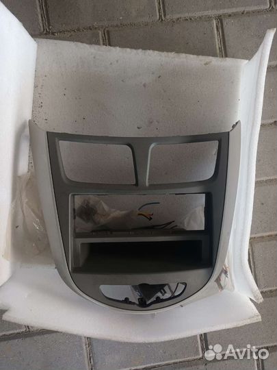 Рамка Солярис 1 дин