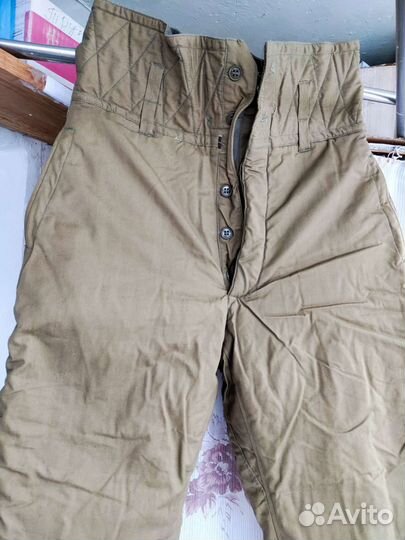 Ватные штаны армейские СССР