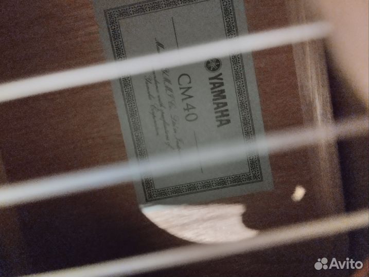 Акустическая гитара yamaha c40