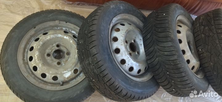 Резина зимняя на штампах r14