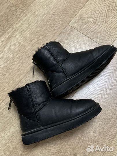 Угги женские черные зимние kiss moon