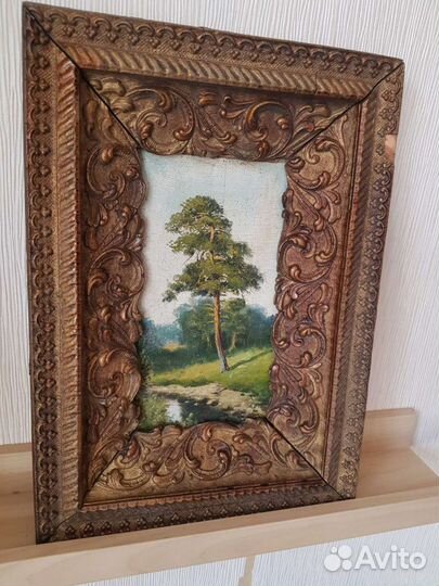 Старинная картина, рубеж 19-20В